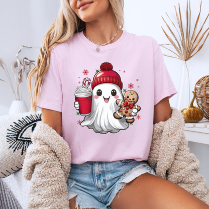 👻🎄 Christmas Boo ✨  100% Organic Cotton T-Shirt