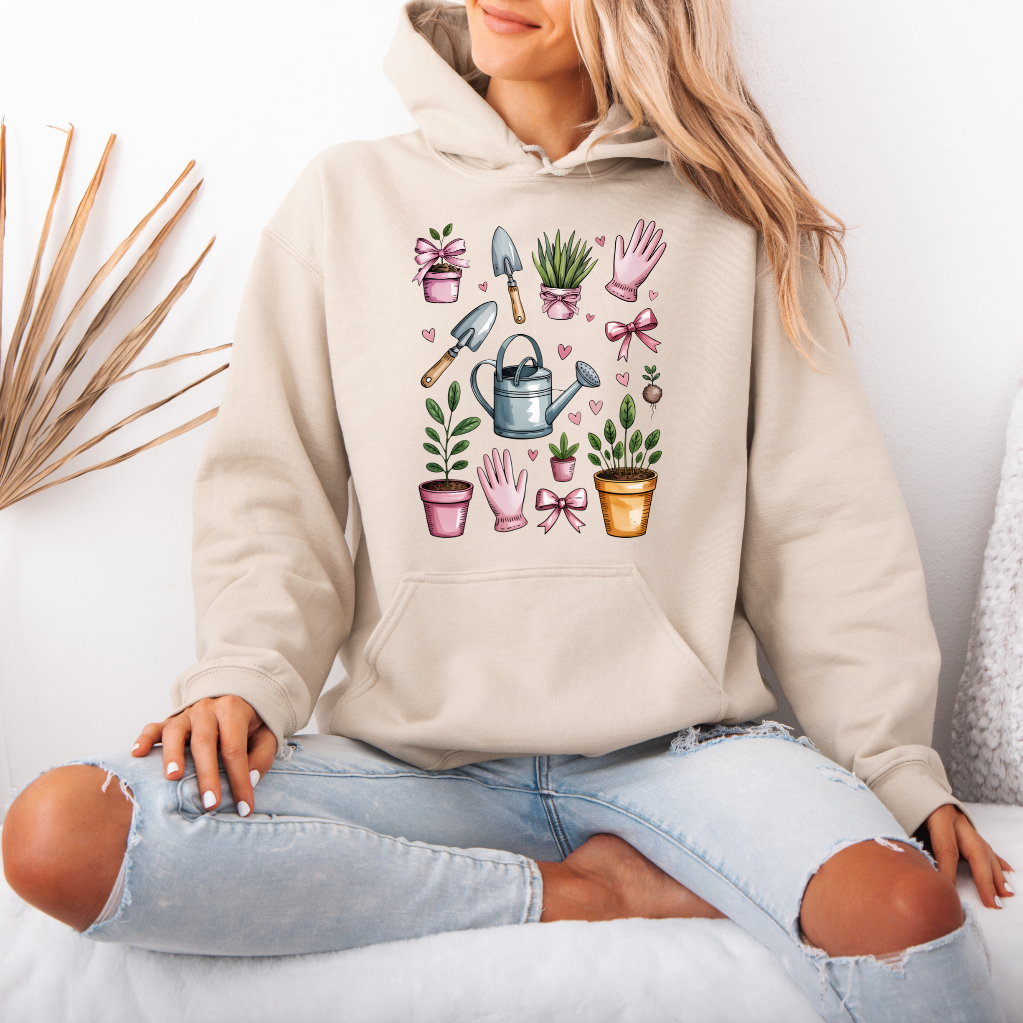 Garden Girl Era Cotton Hoodie