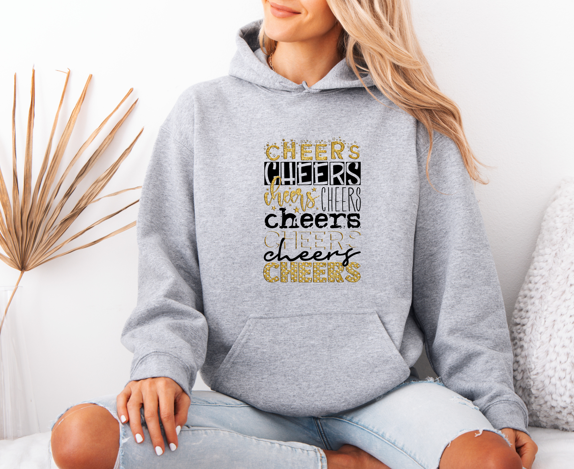 CHEERS CHEERS Oversized Hoodie