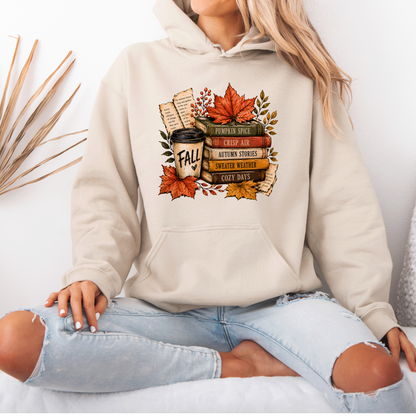 🍂 Fall Stories Bookish Hoodie 📚
