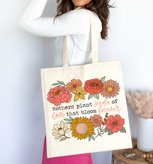 Floral Mum Tote Bag 💐
