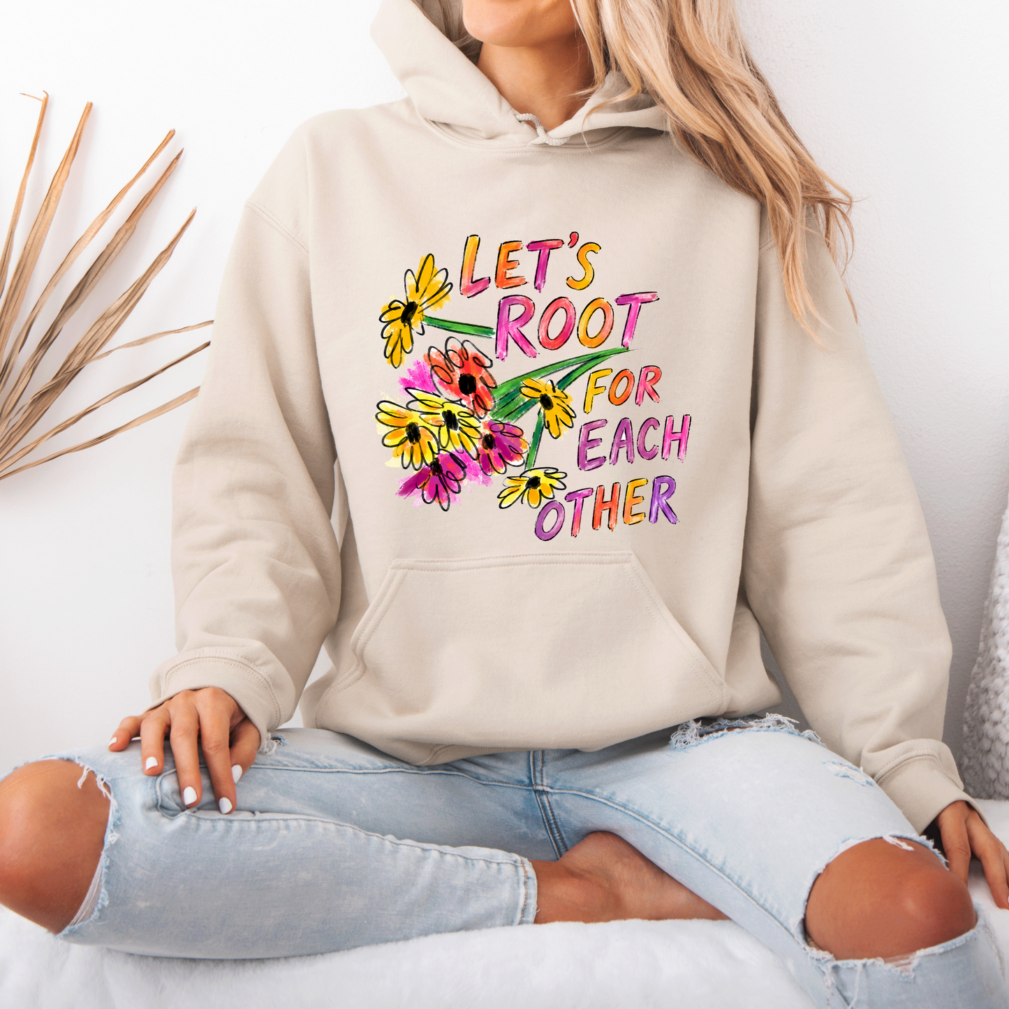 🌻💖 Floral Kindness Hoodie 🌸✨