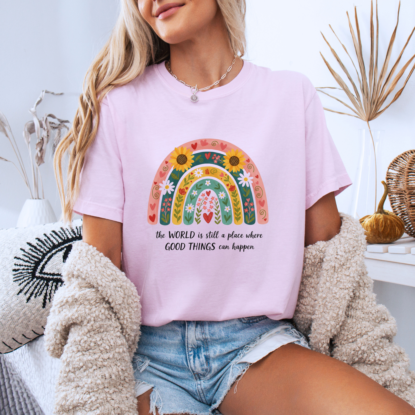 Spring Floral T-Shirt 🌸🌼🌷