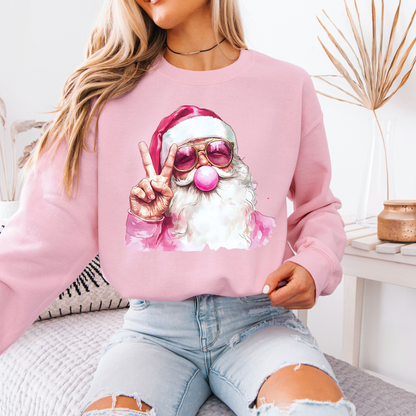 🎅🏻🕶️ Cool Santa ✨  Organic Cotton Sweatshirt