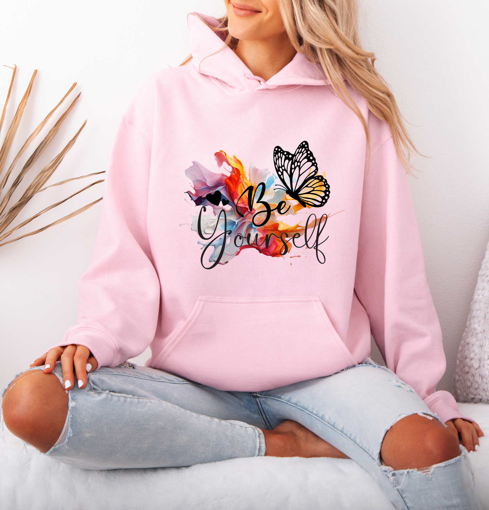 Be Yourself Oversized Hoodie