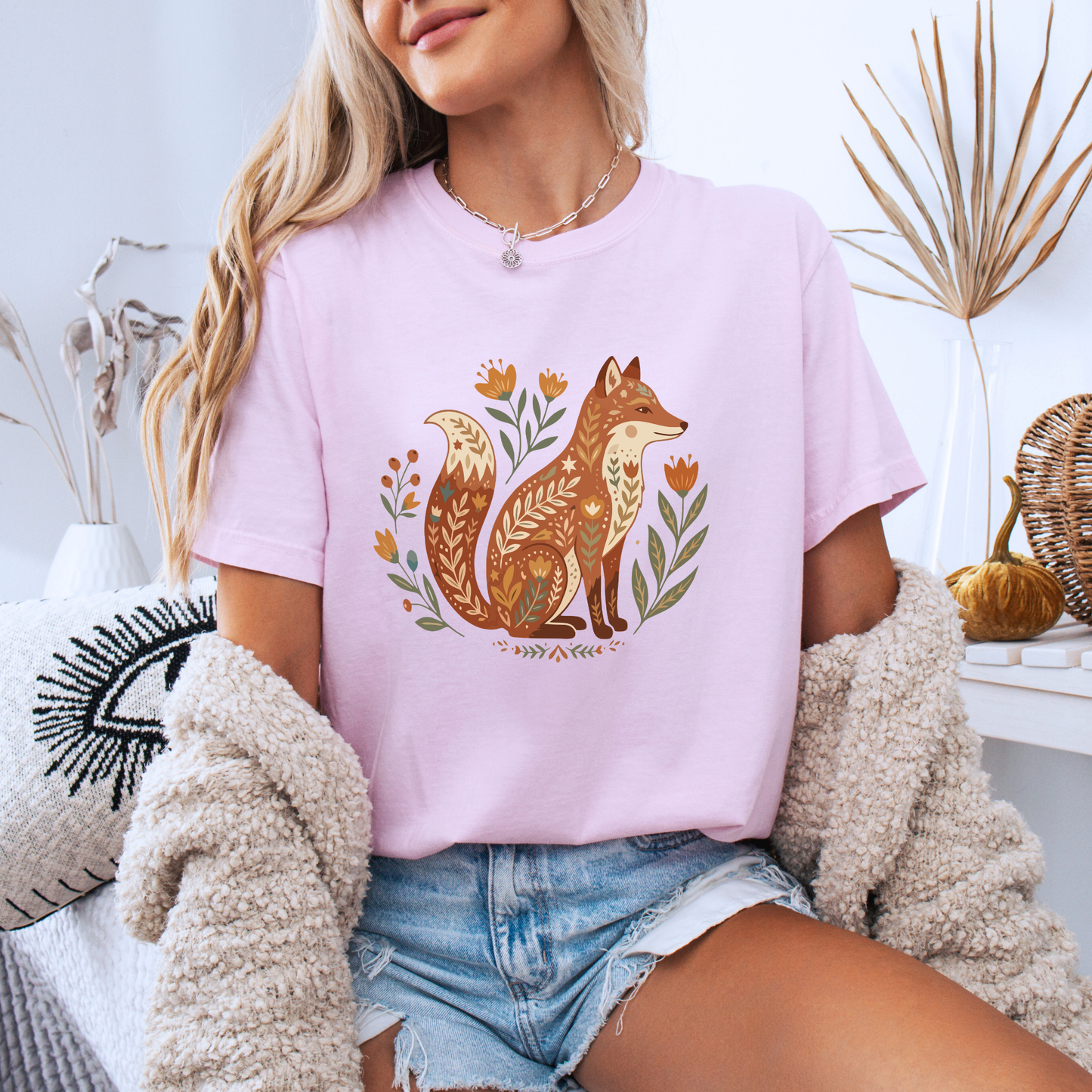 🦊🌿 Woodland Fox Tee 🍂✨