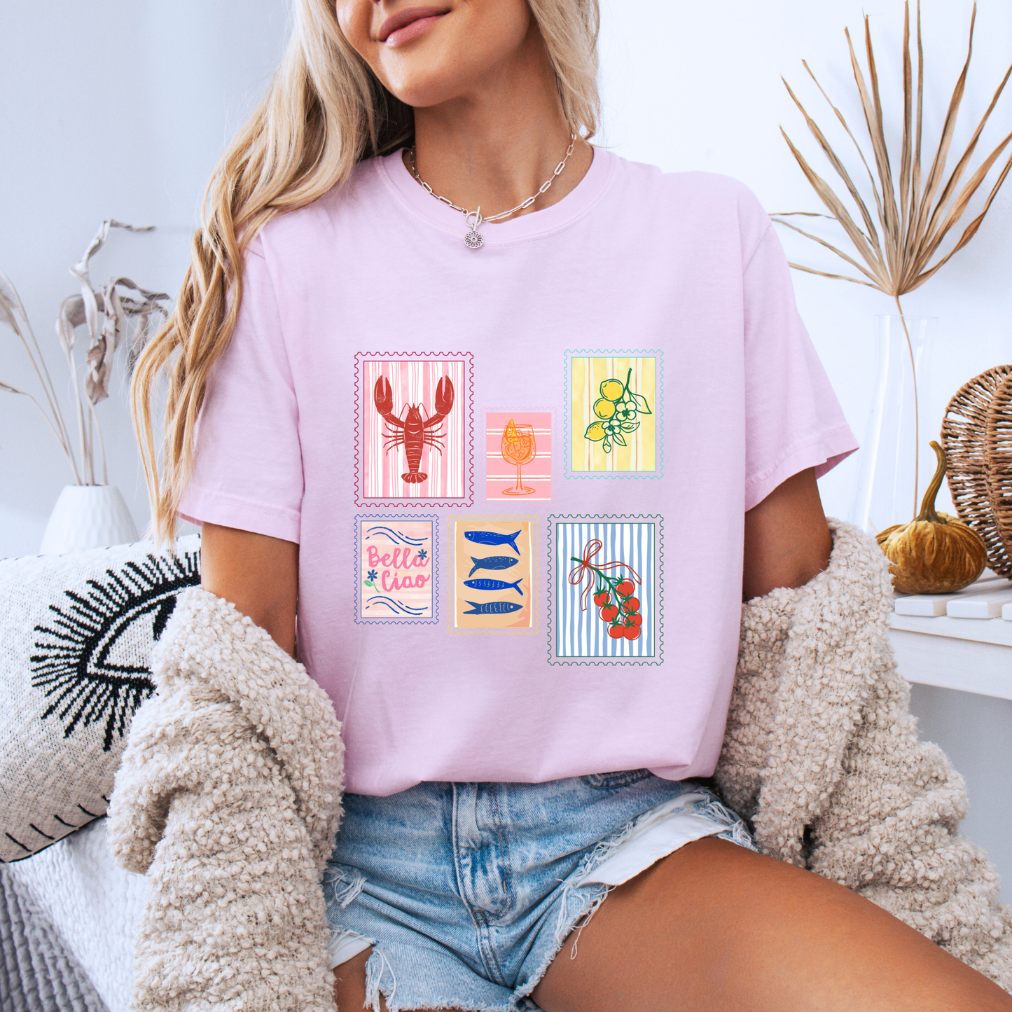 🍋🇮🇹 Amalfi Coast Graphic Tee 🌊✨