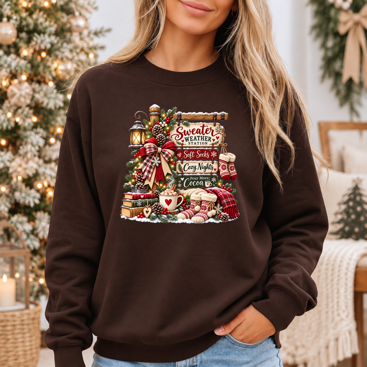 The Cosy Christmas Corner 🎄☕❤️ Cosy Christmas Sweatshirt