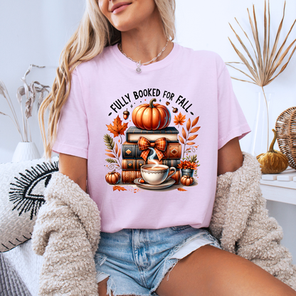 🍂📚 Fully Booked for Fall T-Shirt 🎃☕