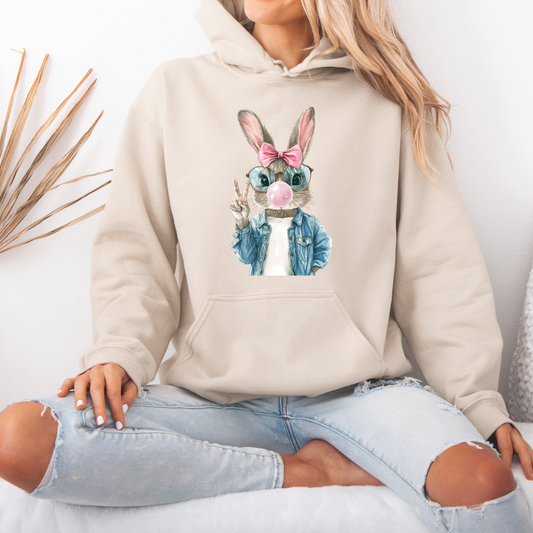 🐰 Bubblegum Bunny Hoodie 🌸