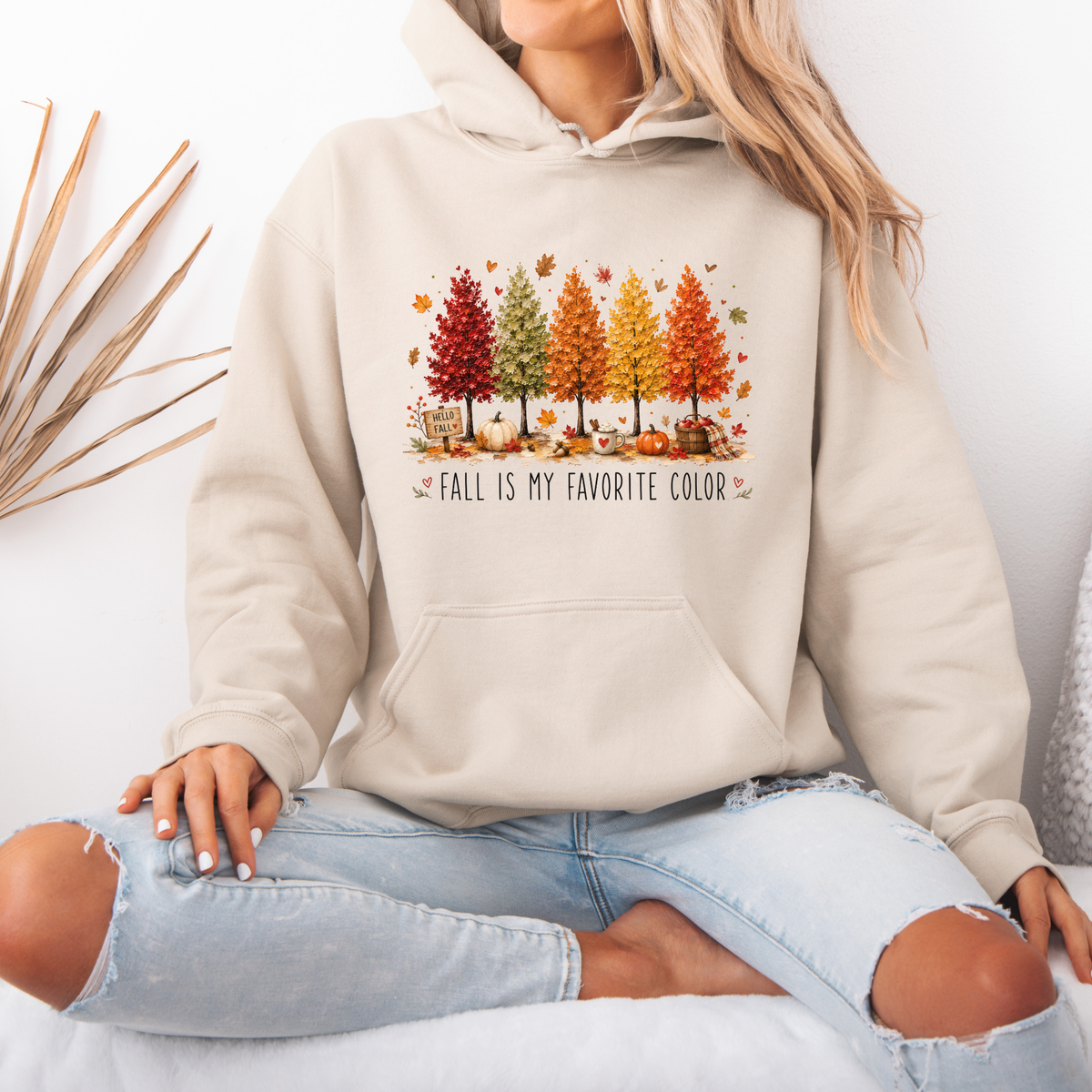 🍂🎨 Fall Is My Favourite Colour Premium Hoodie 🍁✨