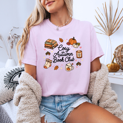 Cosy Autumn Book Club T-Shirt 📚🍂