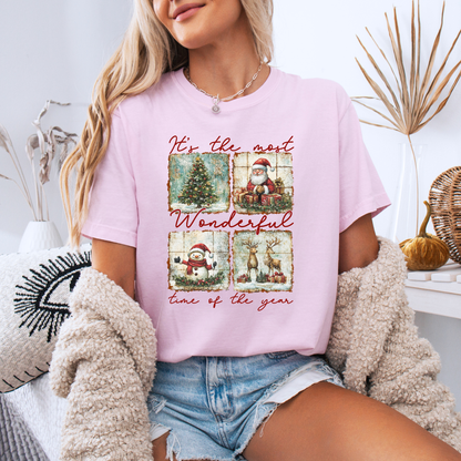 🌟🎅🏼 Vintage Christmas Magic 💫 100% Organic Cotton T-Shirt