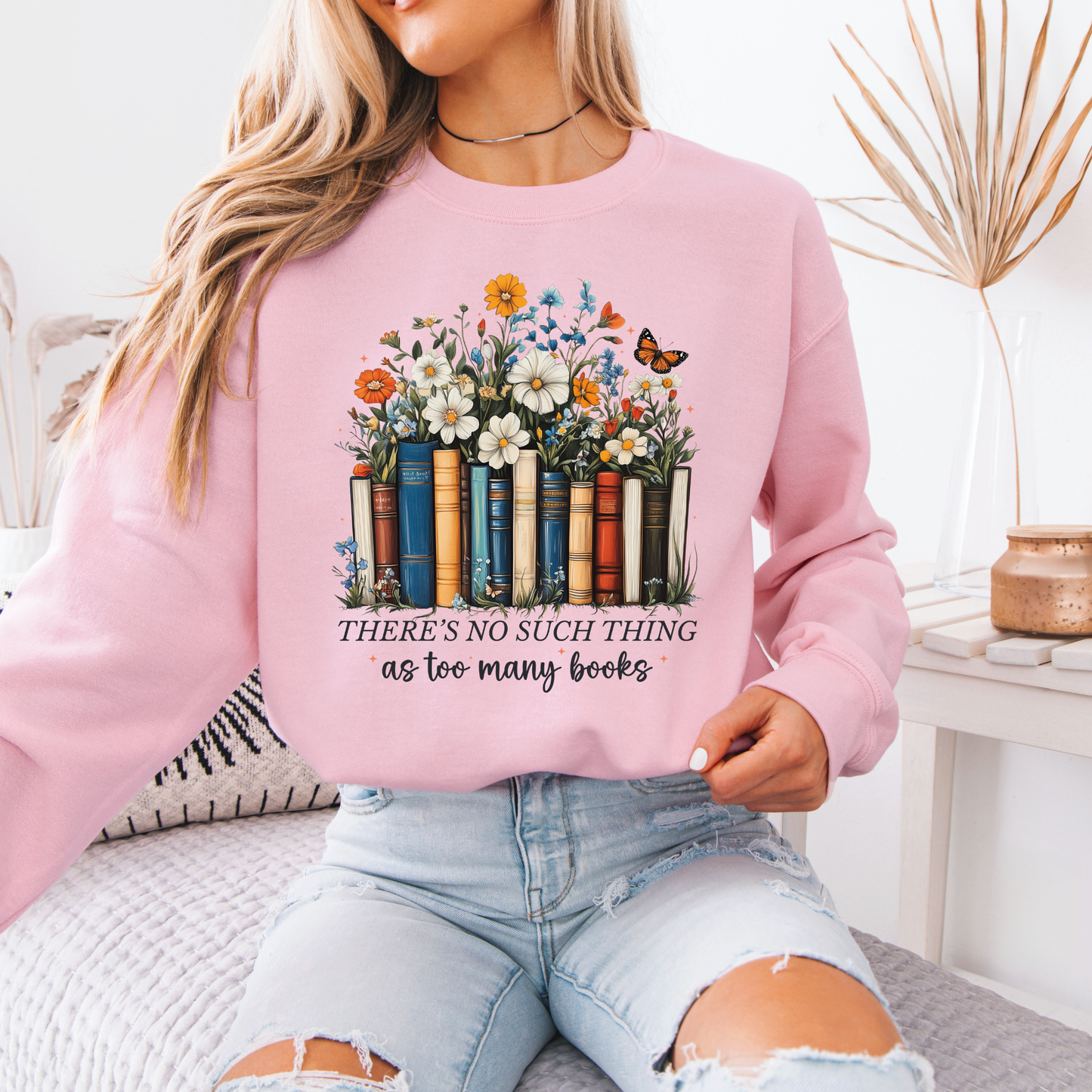📚✨ Book Lover ✨📖 Organic Cotton Sweatshirt