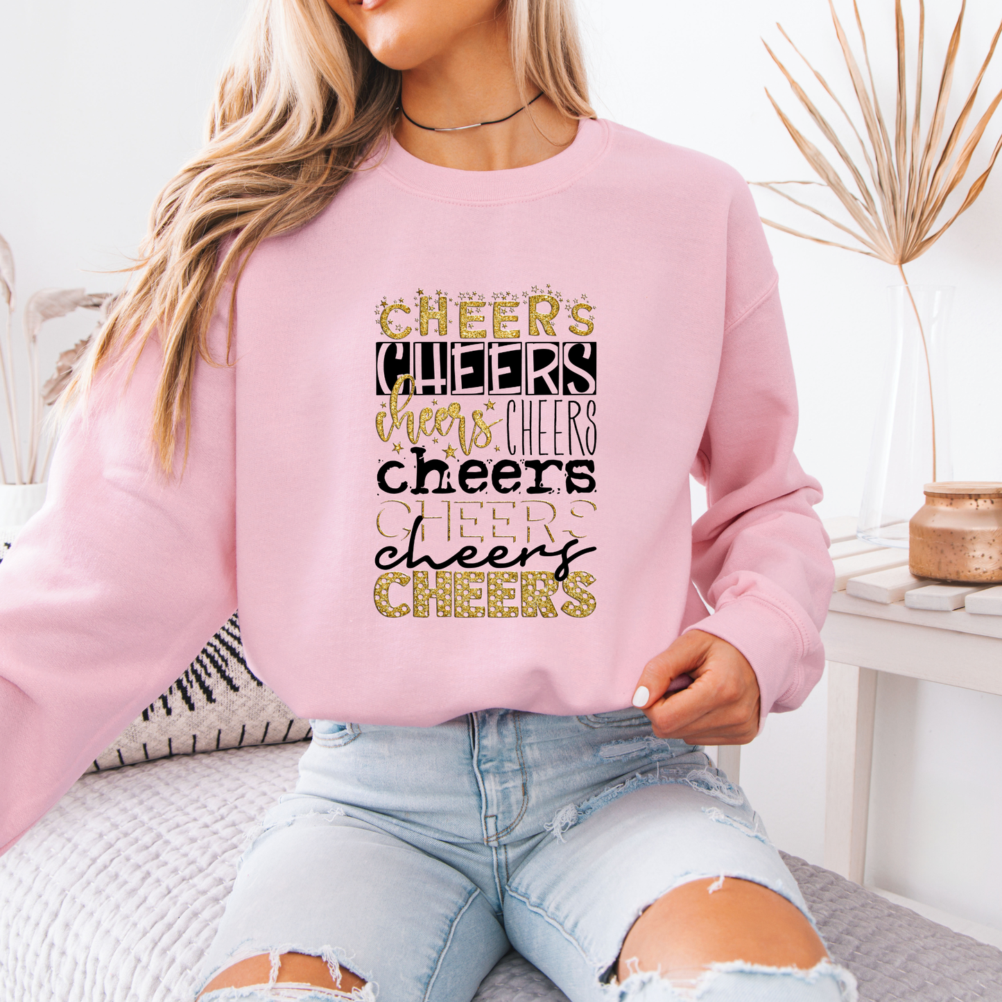 🍾✨ Cheers Celebration🎉 Organic Cotton Sweatshirt