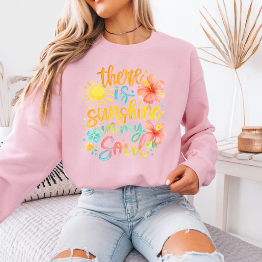 ☀️ Sunshine In My Soul Sweatshirt 🌺✨