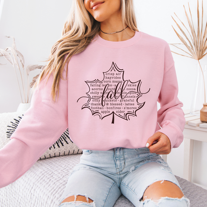 🦔🍂 Pumpkin Patch Hedgehog 🎃Cotton Sweatshirt