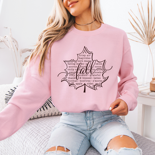 🦔🍂 Pumpkin Patch Hedgehog 🎃Cotton Sweatshirt