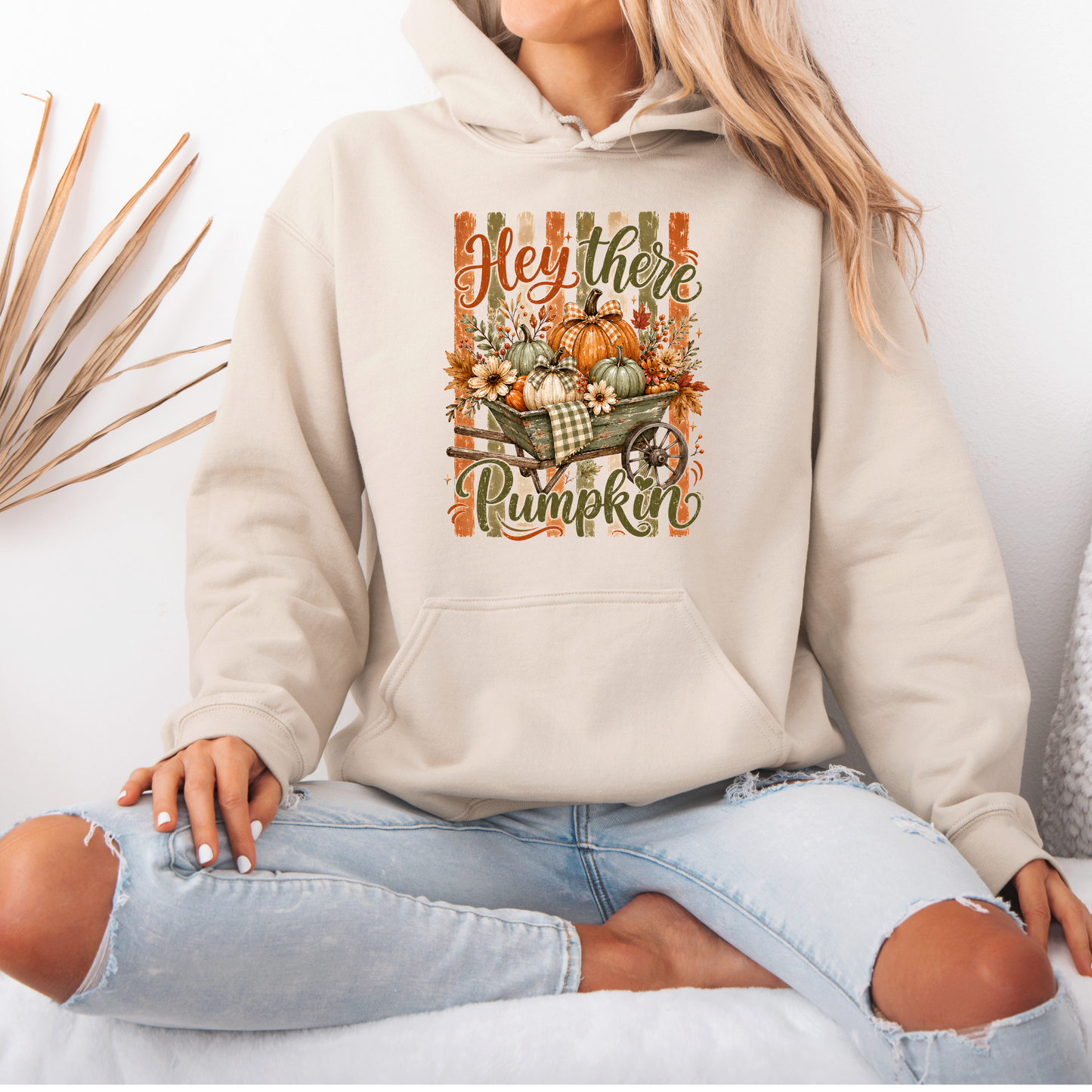 🎃 Hey There Pumpkin Autumn Hoodie 🍂