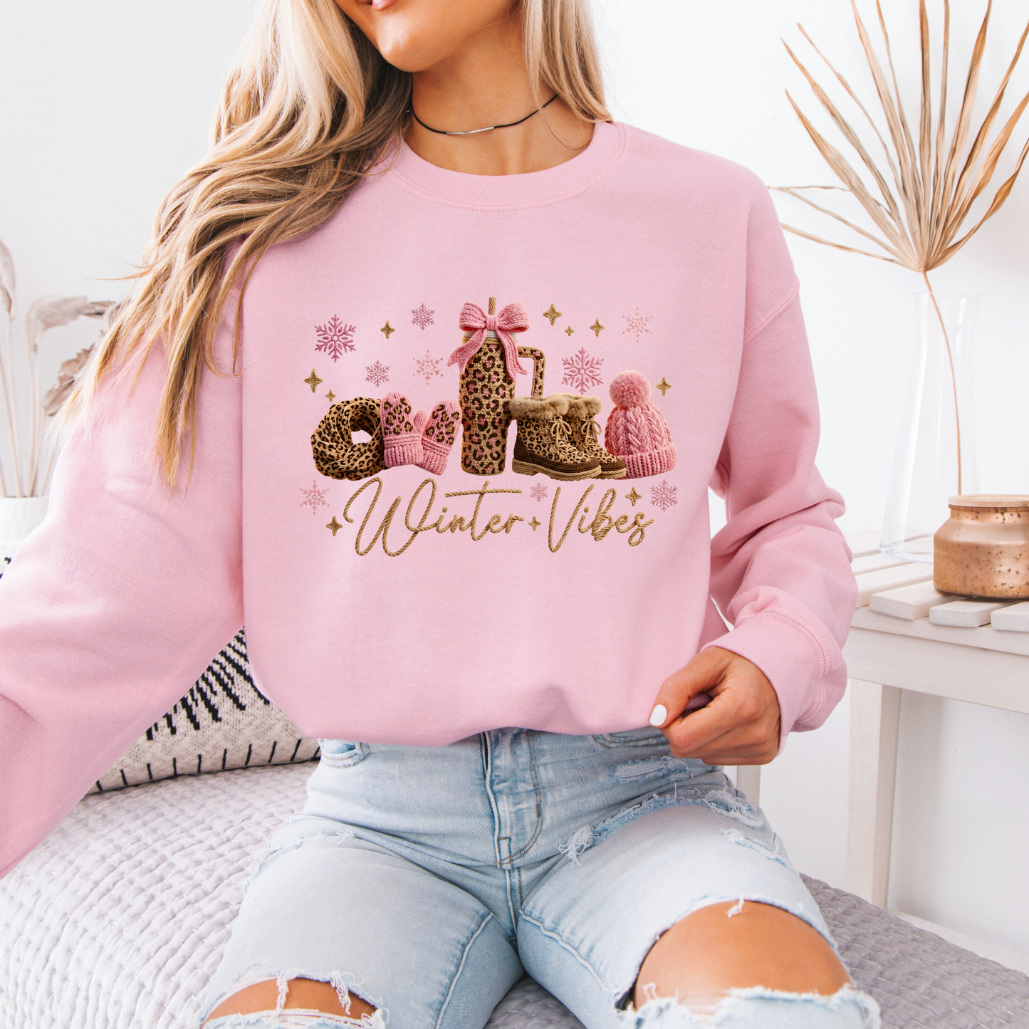 ❄️✨ Winter Vibes ✨❄️  Organic Cotton Sweatshirt