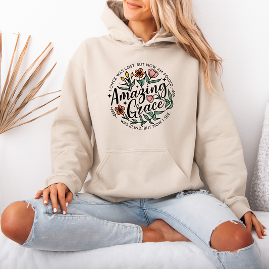 Amazing Grace Cotton Hoodie