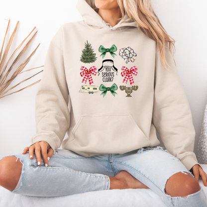 🎅🏼 You Serious, Clark? 🎄  Luxuriously Thick Hoodie