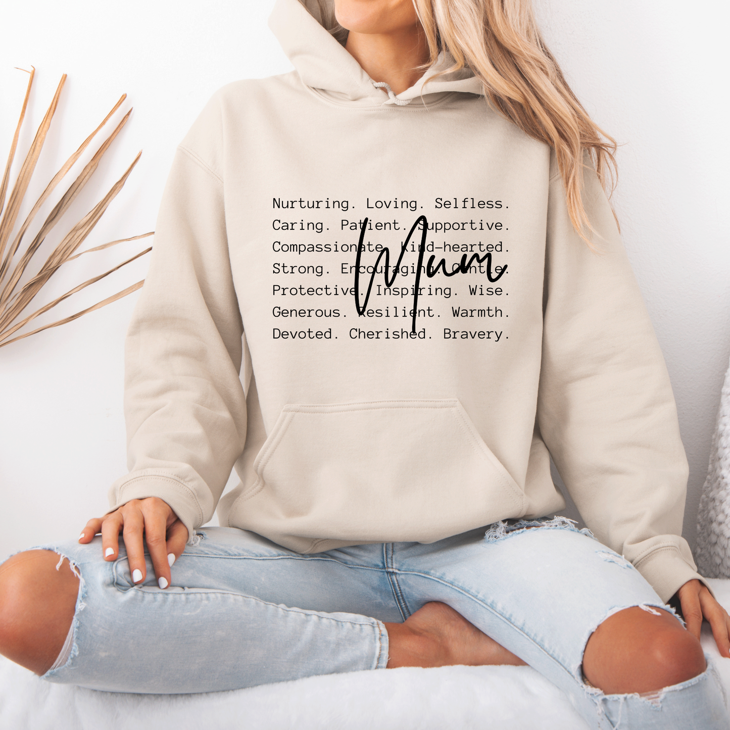 🤍 “Mama Nurturing, Loving, Selfless” ✨Luxuriously Thick Hoodie✨