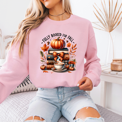 🍂📚 Fully Booked for Fall Sweatshirt 🎃☕