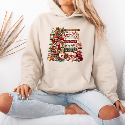 The Cosy Christmas Corner 🎄☕  Premium Christmas Hoodie