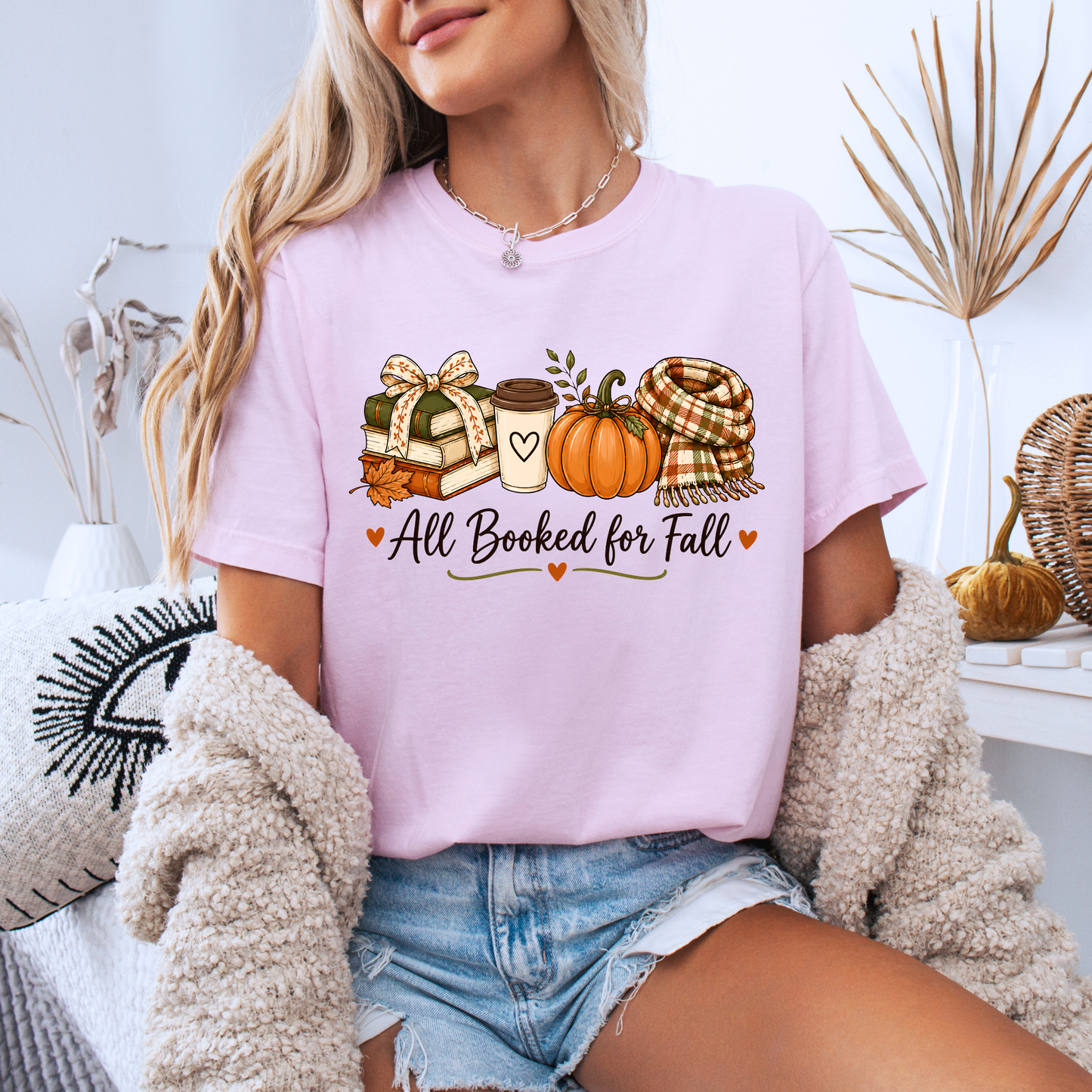 🍂 All Booked for Fall  T-Shirt 🍂