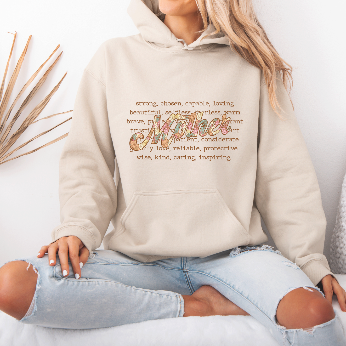 Mother Definition Luxury Thick Hoodie 🤍✨
