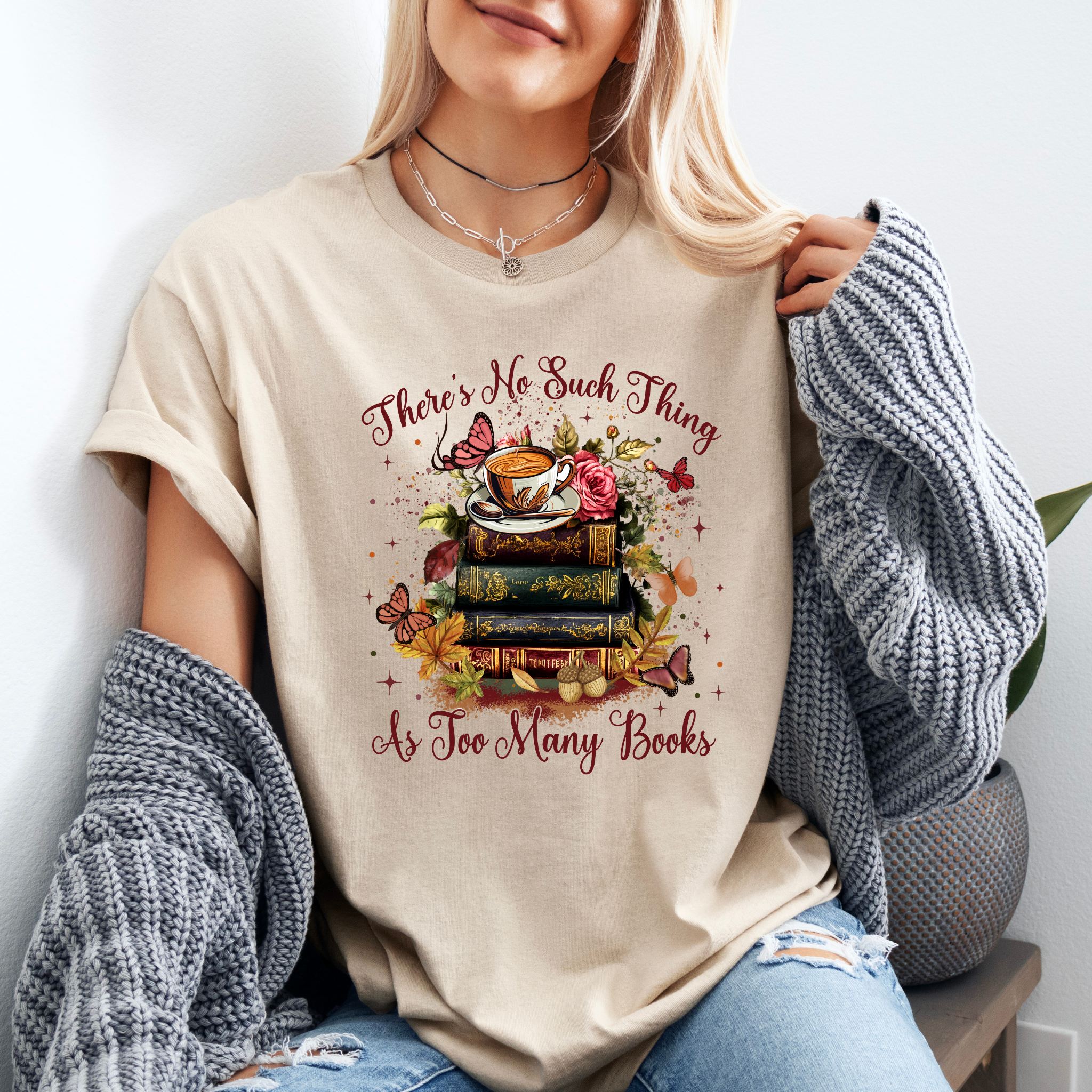 Books Are My Love Language  T-shirt 100% Organic Cotton