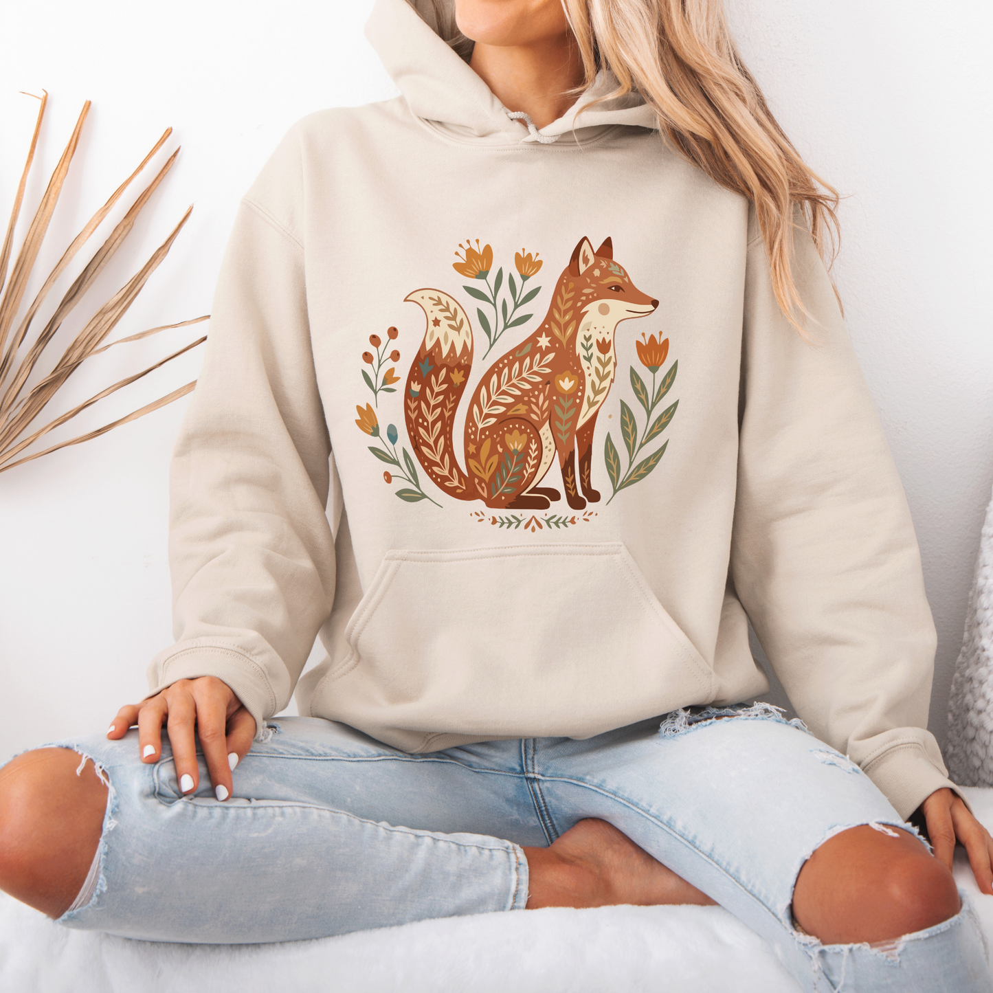 🌲🦊 Forest Fox Hoodie 🍃✨