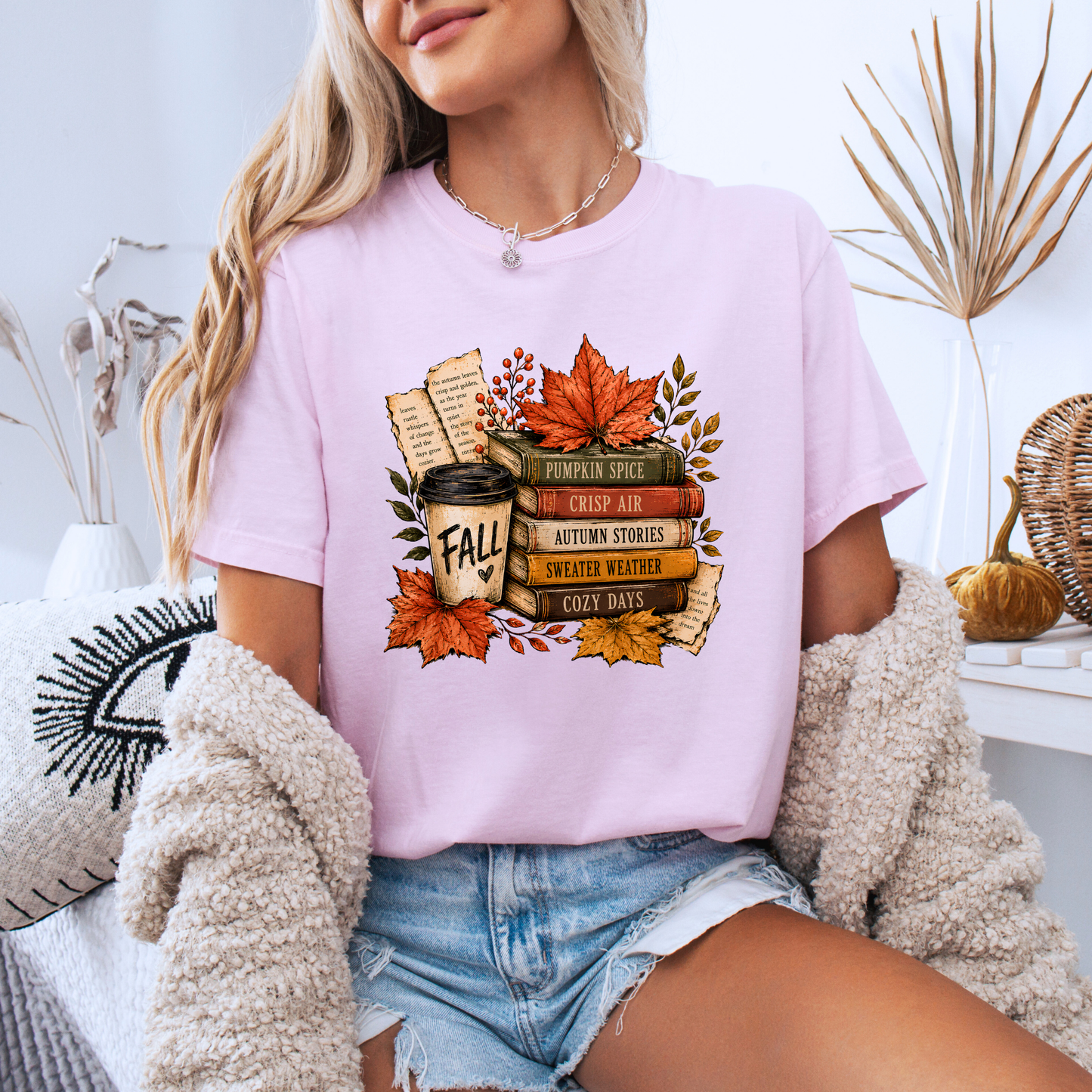 🍂 Autumn Stories Bookish T-Shirt 📚