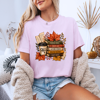 🍂 Autumn Stories Bookish T-Shirt 📚