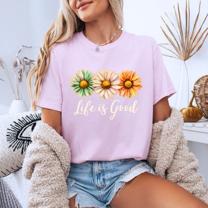 Life Is Good Daisy T-Shirt 🌼