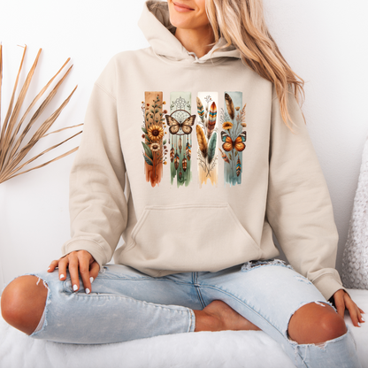Dreamcatcher Whispers Oversized Hoodie hoodie Organic Cotton
