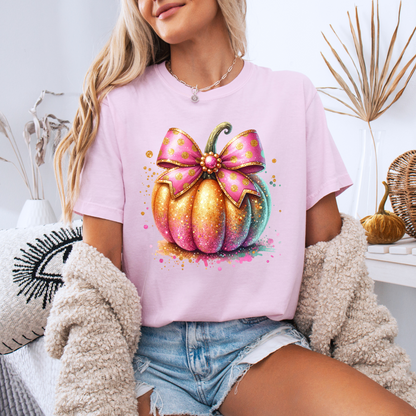 Glitter Pumpkin - 100% Organic cotton T-shirt