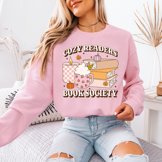Candlelight & Chapters Organic Cotton Crewneck Sweatshirt
