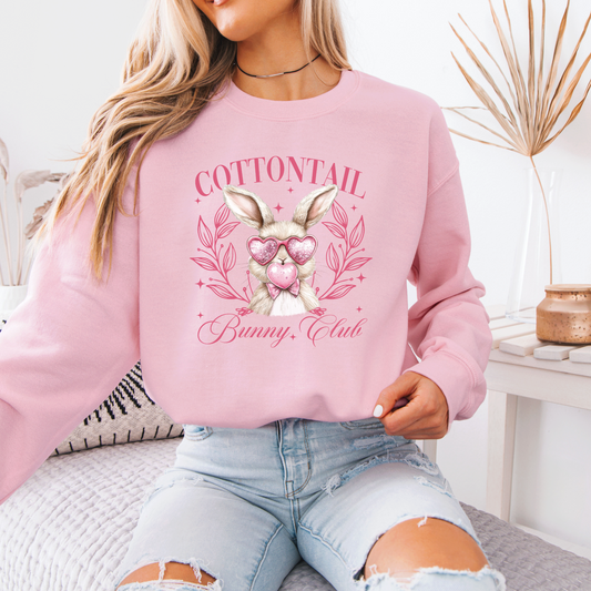 Cottontail Bunny Club Sweatshirt 🐰💖✨