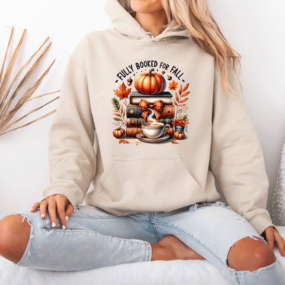 🍂📚 Fully Booked for Fall Hoodie 🎃☕