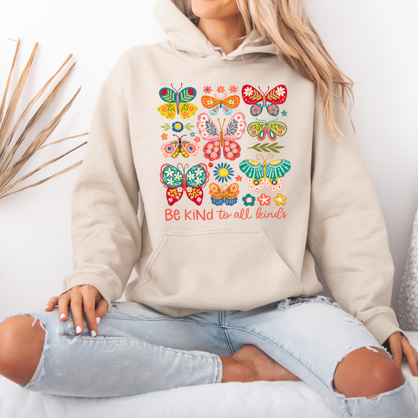 🦋 Colorful Butterflies 🦋✨ Luxuriously Thick Hoodie✨