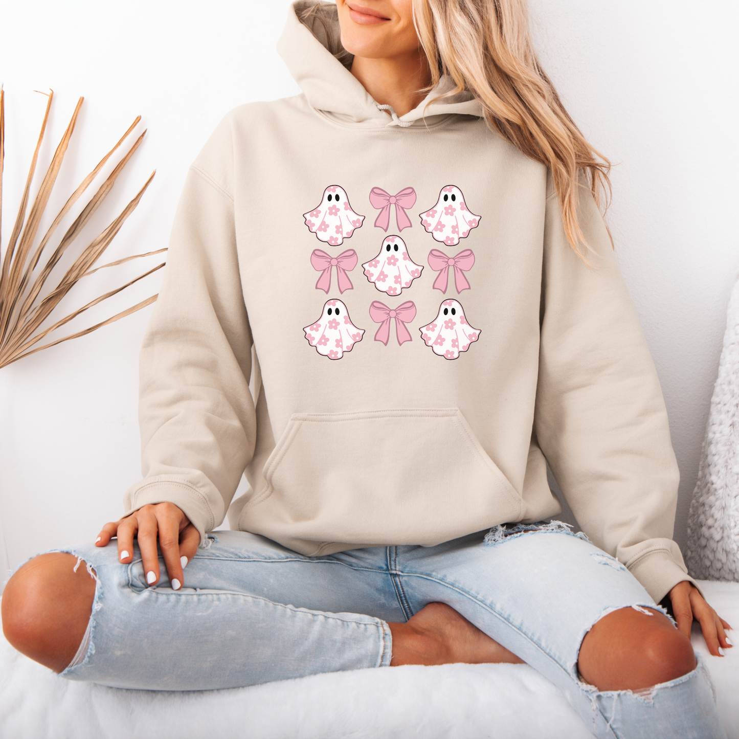 Ghost Bow Luxuriously Thick Hoodie