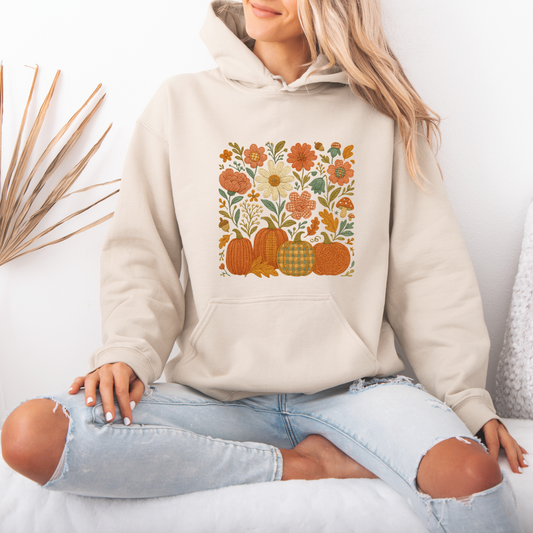 Harvest Stitch Garden Luxuriously Thick Hoodie