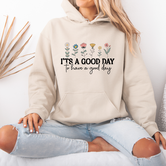Good Day Wildflowers 🌼 Luxuriously Thick Hoodie