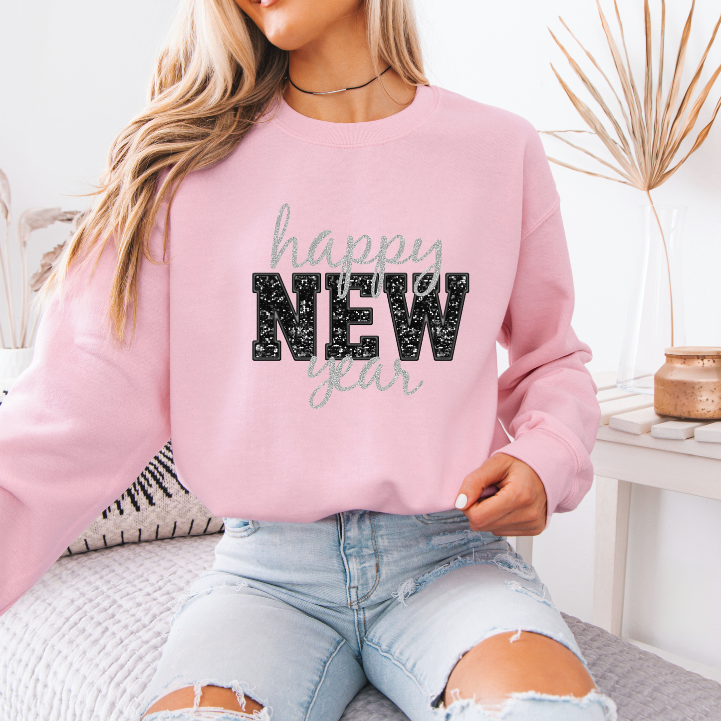 ✨ New Year Celebration 🎉 Organic Cotton Sweatshirt