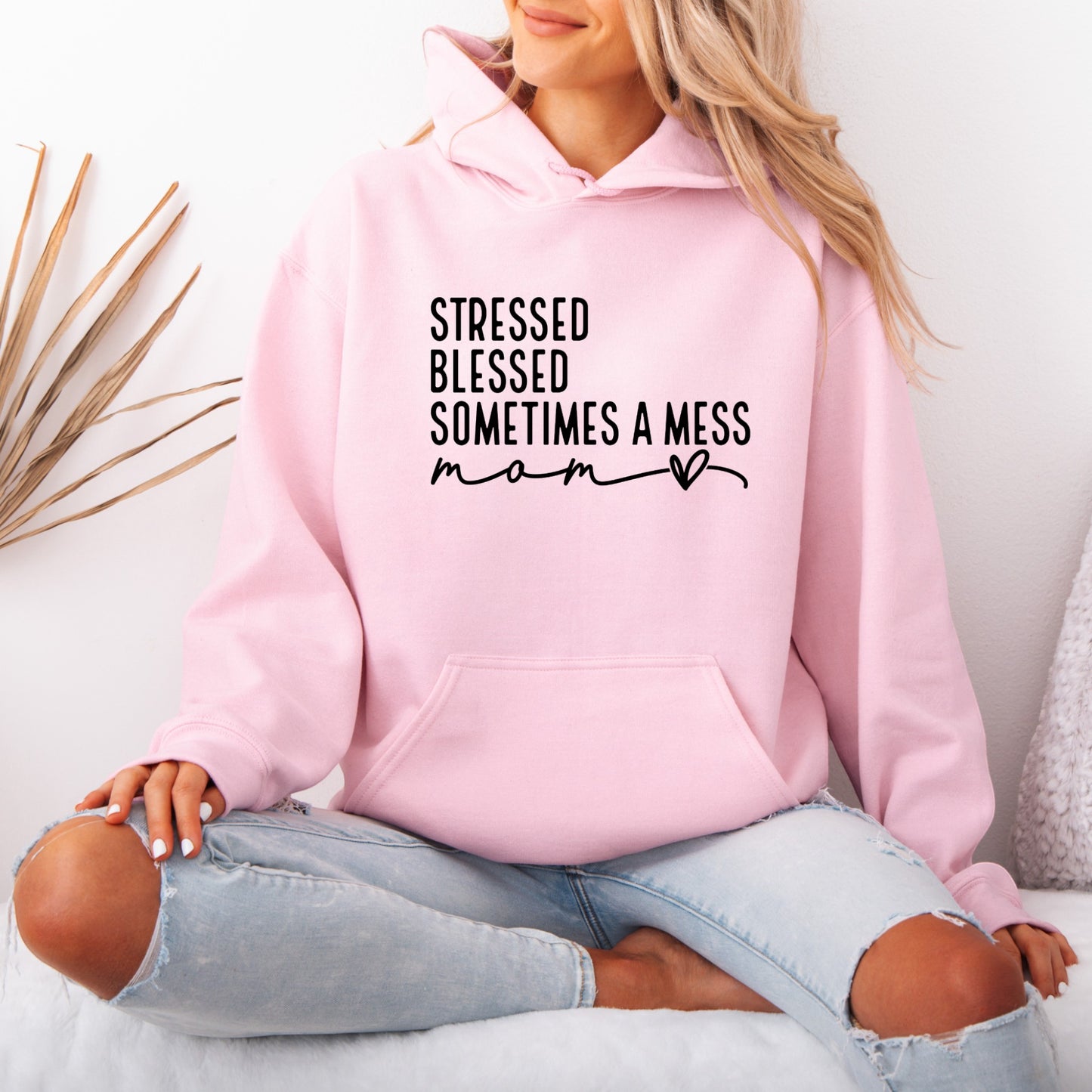 Sometimes a Mess Cotton Hoodie