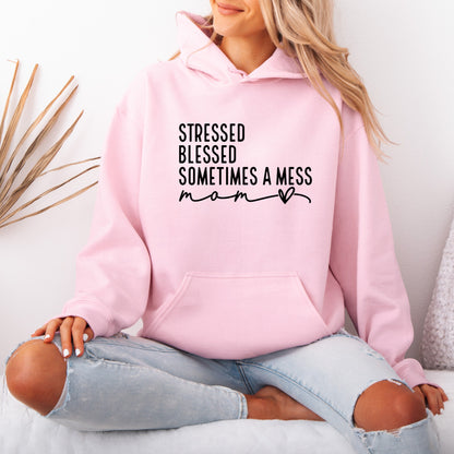 Sometimes a Mess Cotton Hoodie