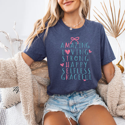 Amazing Mum T-shirt 100% Organic Cotton