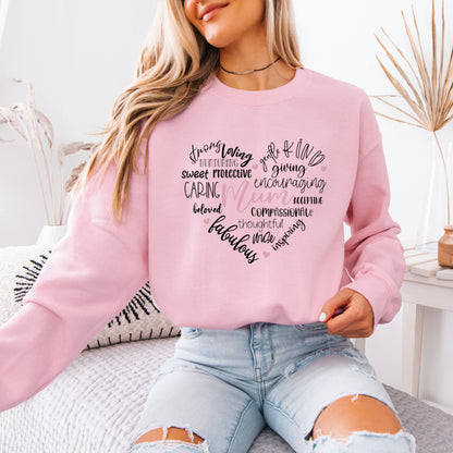 A Mother's Love Cotton Sweatshirt